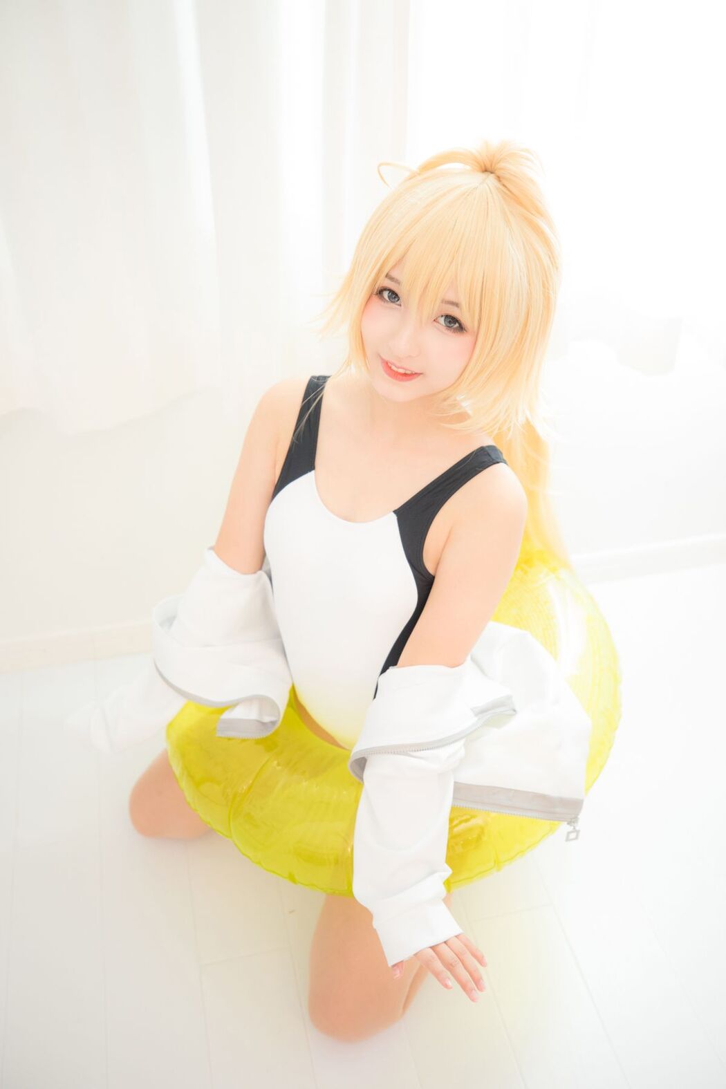 Coser@神楽坂真冬 Vol.036 电子相册-白贞德 Swimingthedrea A