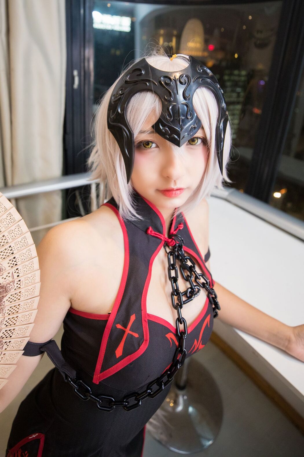 Coser@神楽坂真冬 Vol.037 电子相册-旗袍黑贞 B