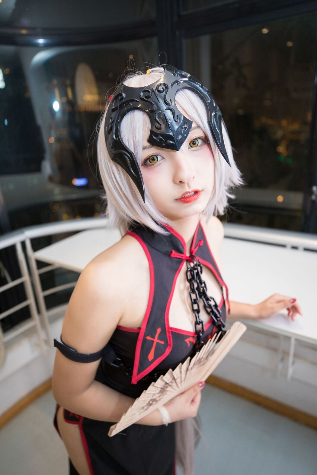 Coser@神楽坂真冬 Vol.037 电子相册-旗袍黑贞 B