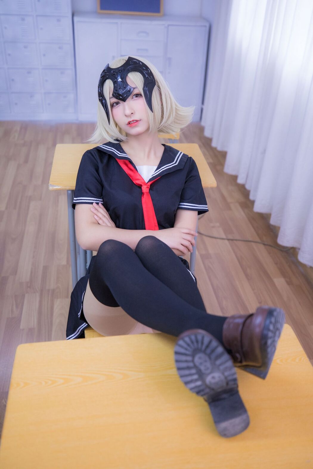 Coser@神楽坂真冬 Vol.040 电子相册-放课后领域 B