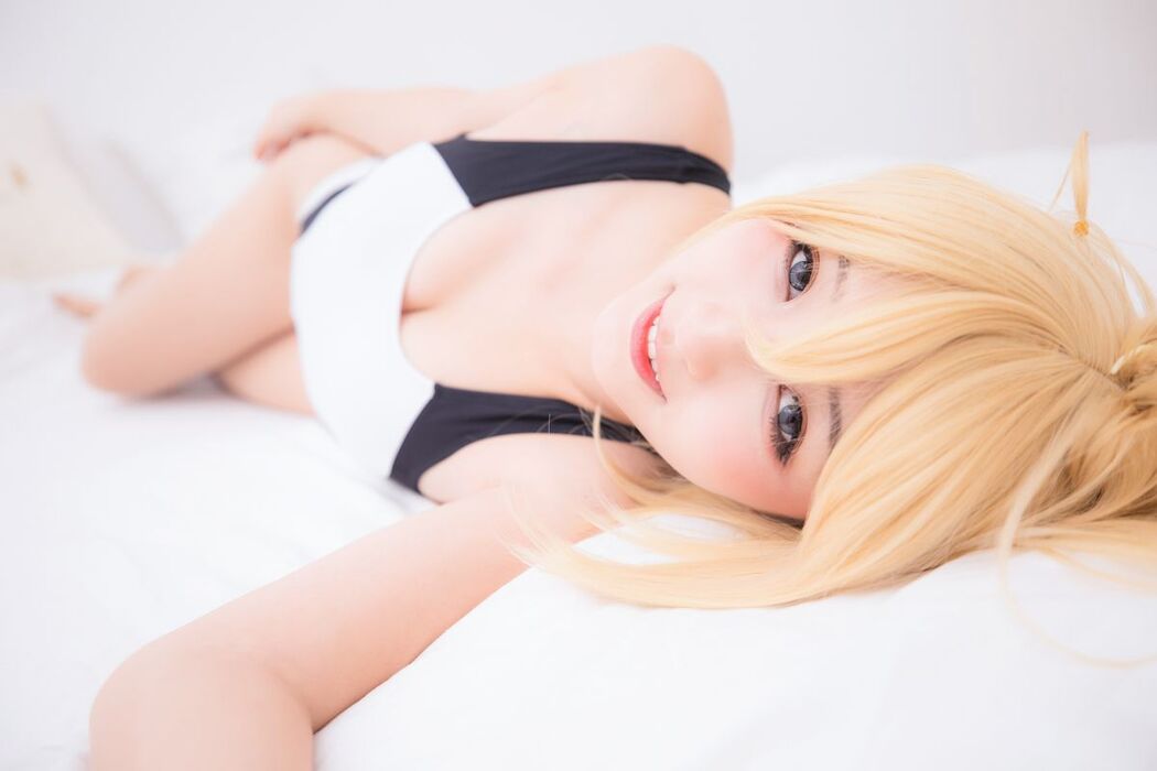 Coser@神楽坂真冬 Vol.036 电子相册-白贞德 Swimingthedrea B