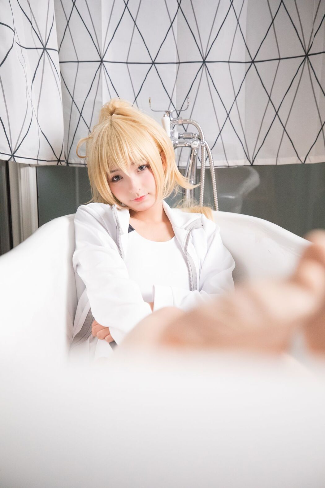 Coser@神楽坂真冬 Vol.036 电子相册-白贞德 Swimingthedrea B