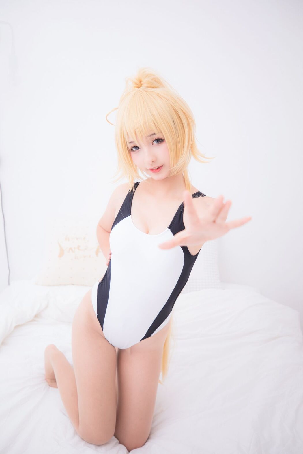 Coser@神楽坂真冬 Vol.036 电子相册-白贞德 Swimingthedrea B