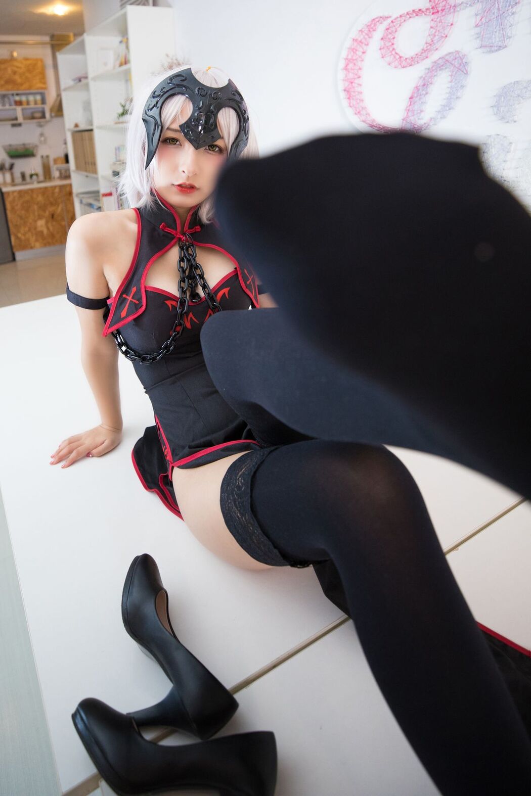 Coser@神楽坂真冬 Vol.037 电子相册-旗袍黑贞 B