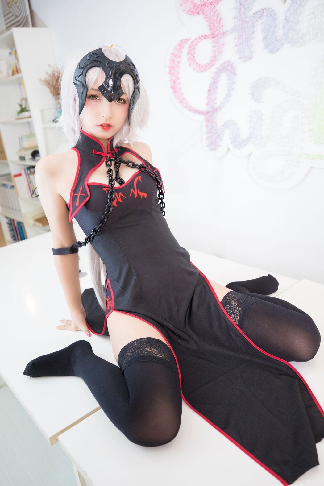 Coser@神楽坂真冬 Vol.037 电子相册-旗袍黑贞 B