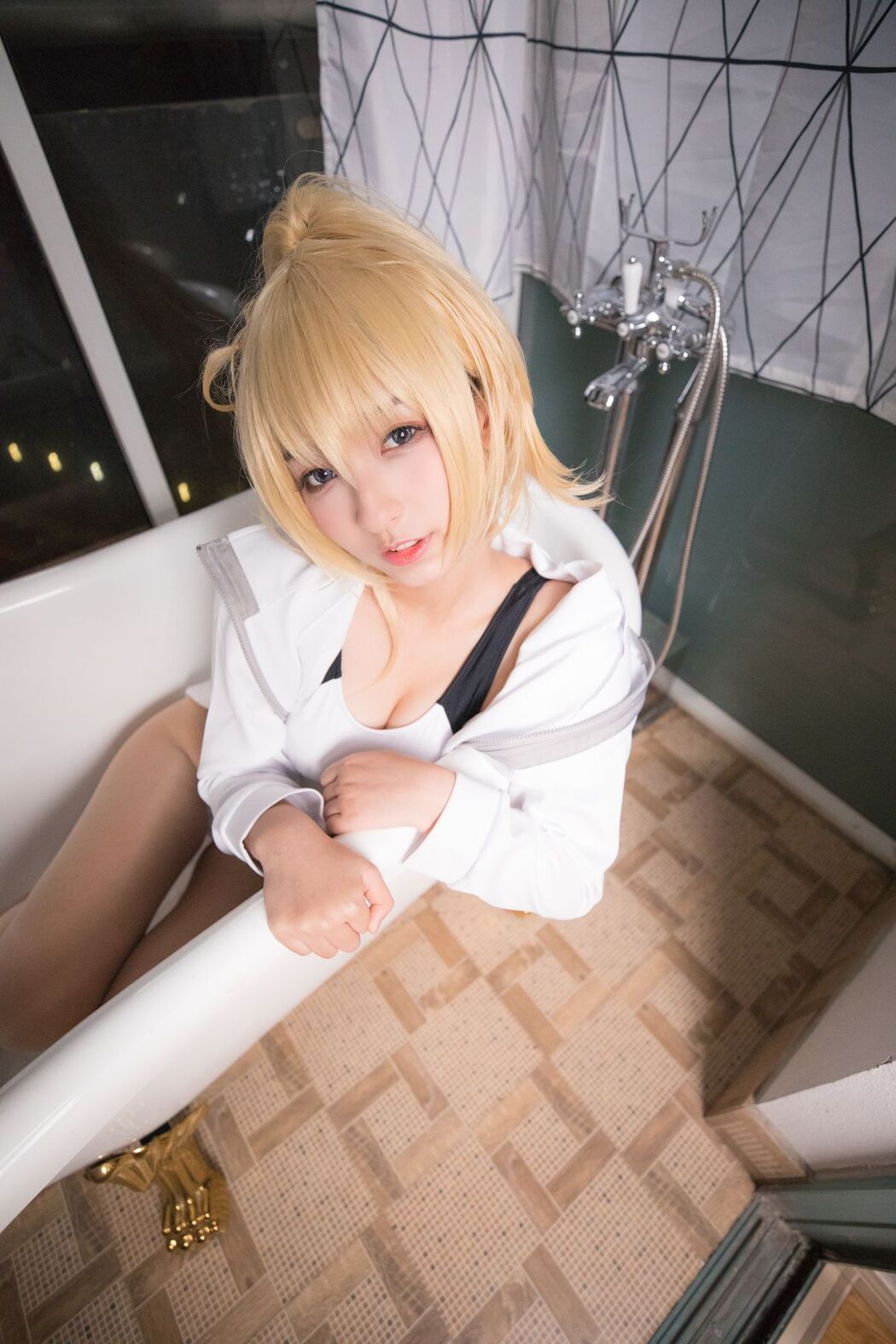 Coser@神楽坂真冬 Vol.036 电子相册-白贞德 Swimingthedrea B