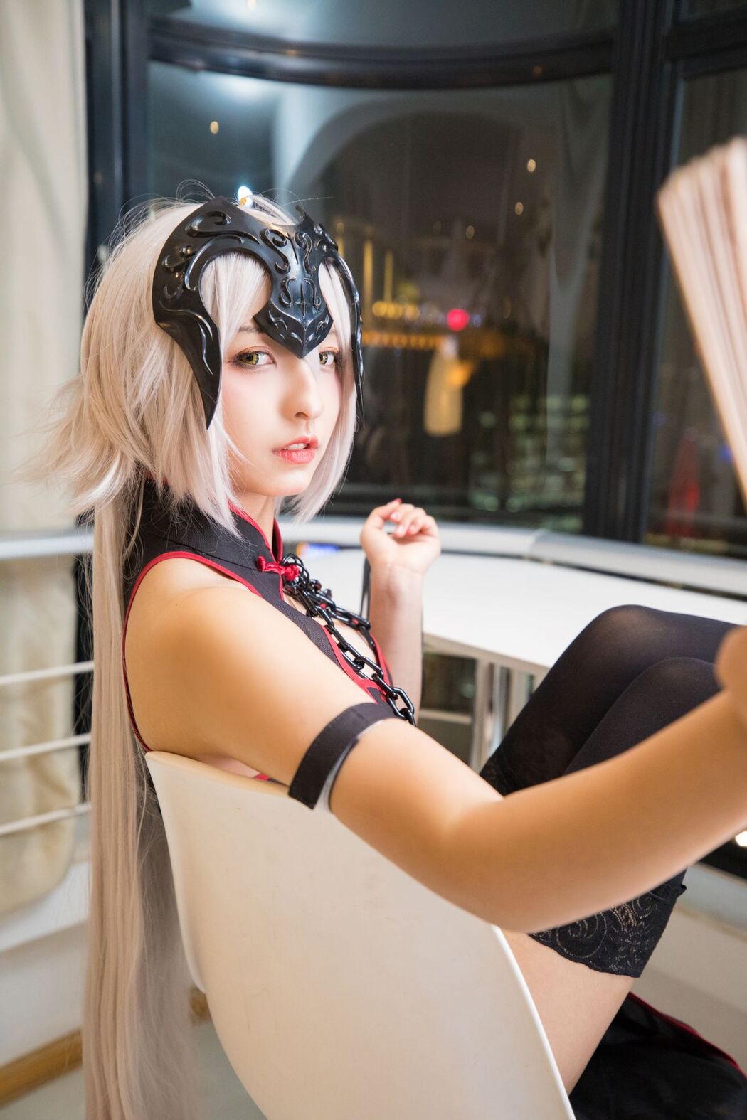 Coser@神楽坂真冬 Vol.037 电子相册-旗袍黑贞 A