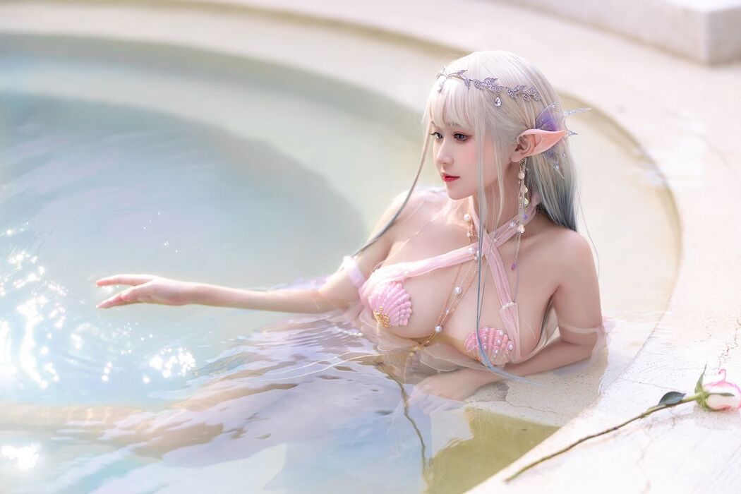 Coser@三度_69 Vol.080 温泉美人鱼X贝壳