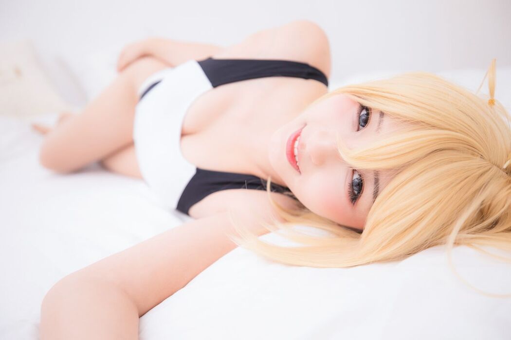 Coser@神楽坂真冬 Vol.036 电子相册-白贞德 Swimingthedrea B