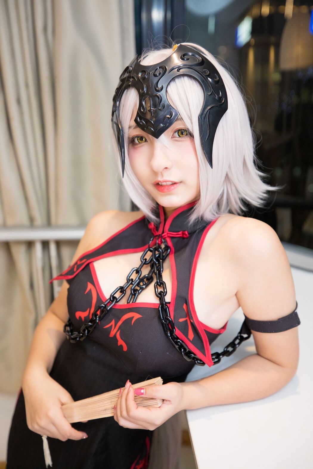 Coser@神楽坂真冬 Vol.037 电子相册-旗袍黑贞 B