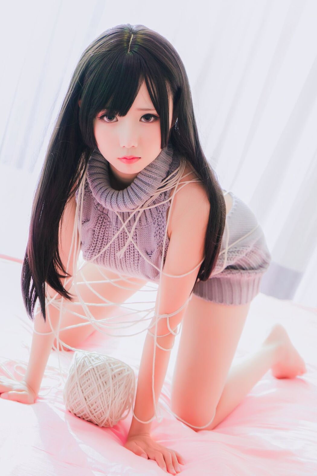 Coser@面饼仙儿 No.006 露背毛衣