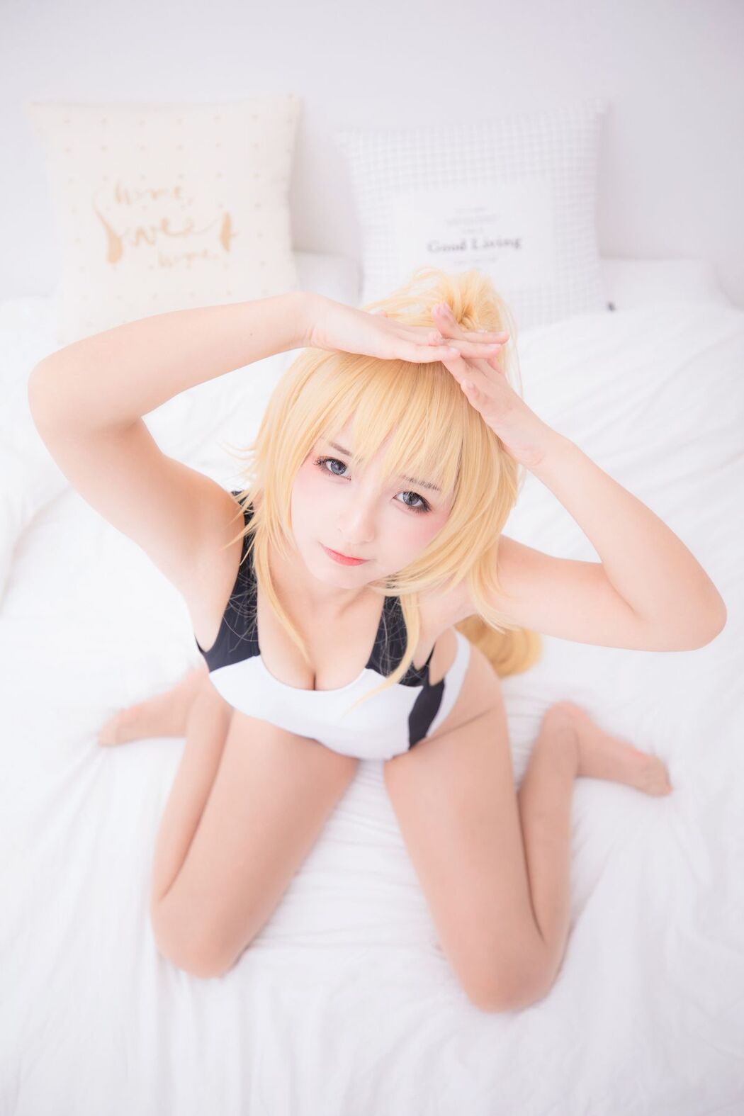 Coser@神楽坂真冬 Vol.036 电子相册-白贞德 Swimingthedrea B