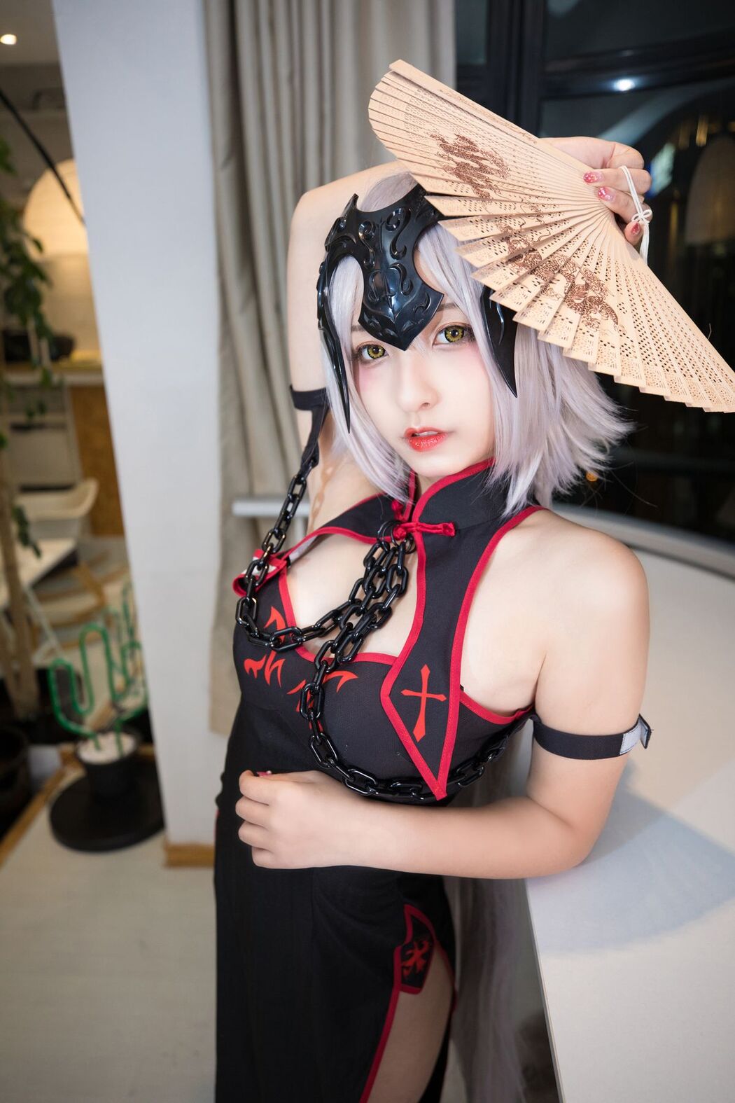 Coser@神楽坂真冬 Vol.037 电子相册-旗袍黑贞 B