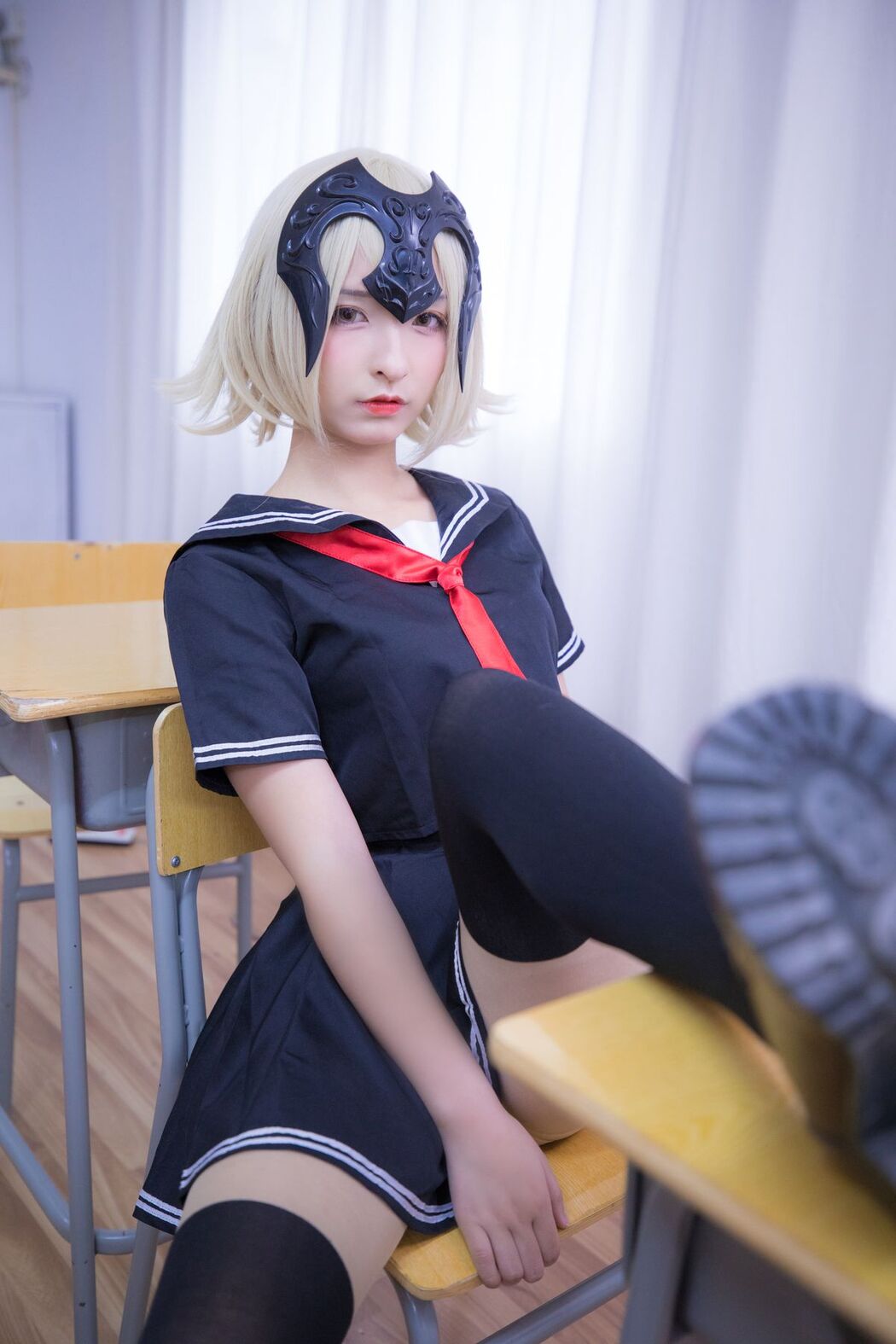 Coser@神楽坂真冬 Vol.040 电子相册-放课后领域 B