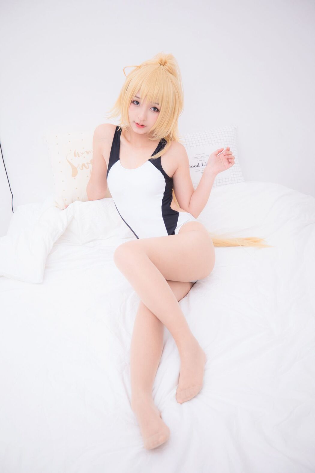 Coser@神楽坂真冬 Vol.036 电子相册-白贞德 Swimingthedrea A