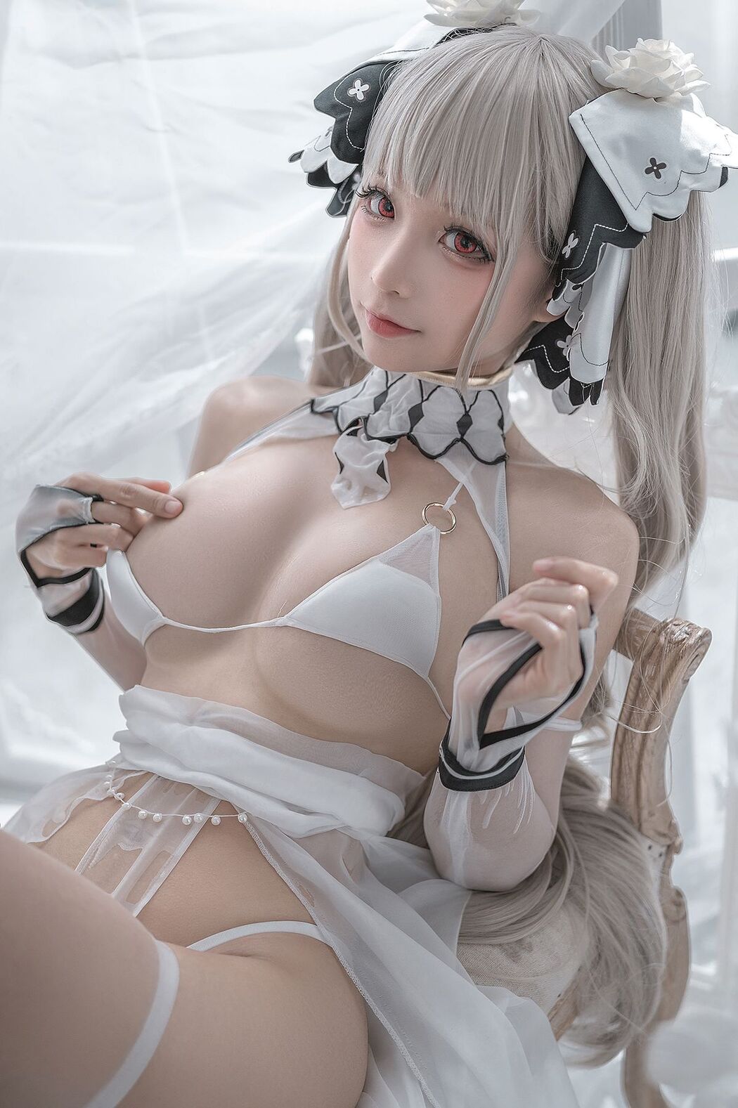 Coser@蠢沫沫 Vol.133 可畏 婚纱 Cover Photo