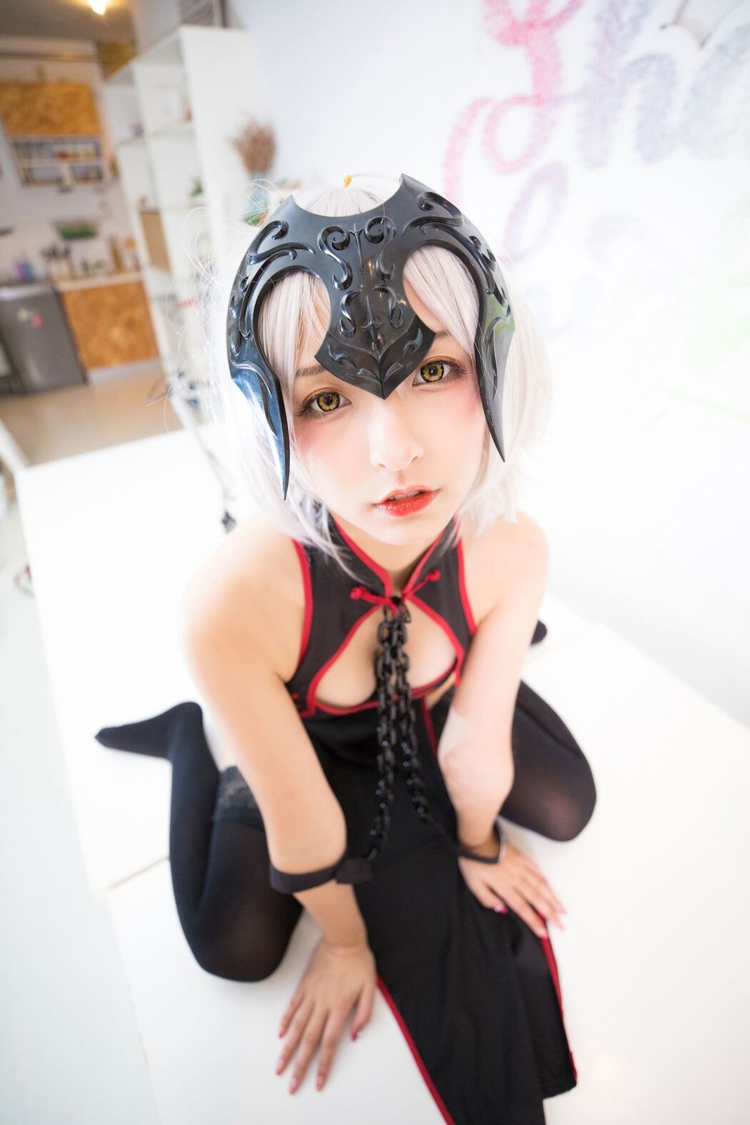 Coser@神楽坂真冬 Vol.037 电子相册-旗袍黑贞 B