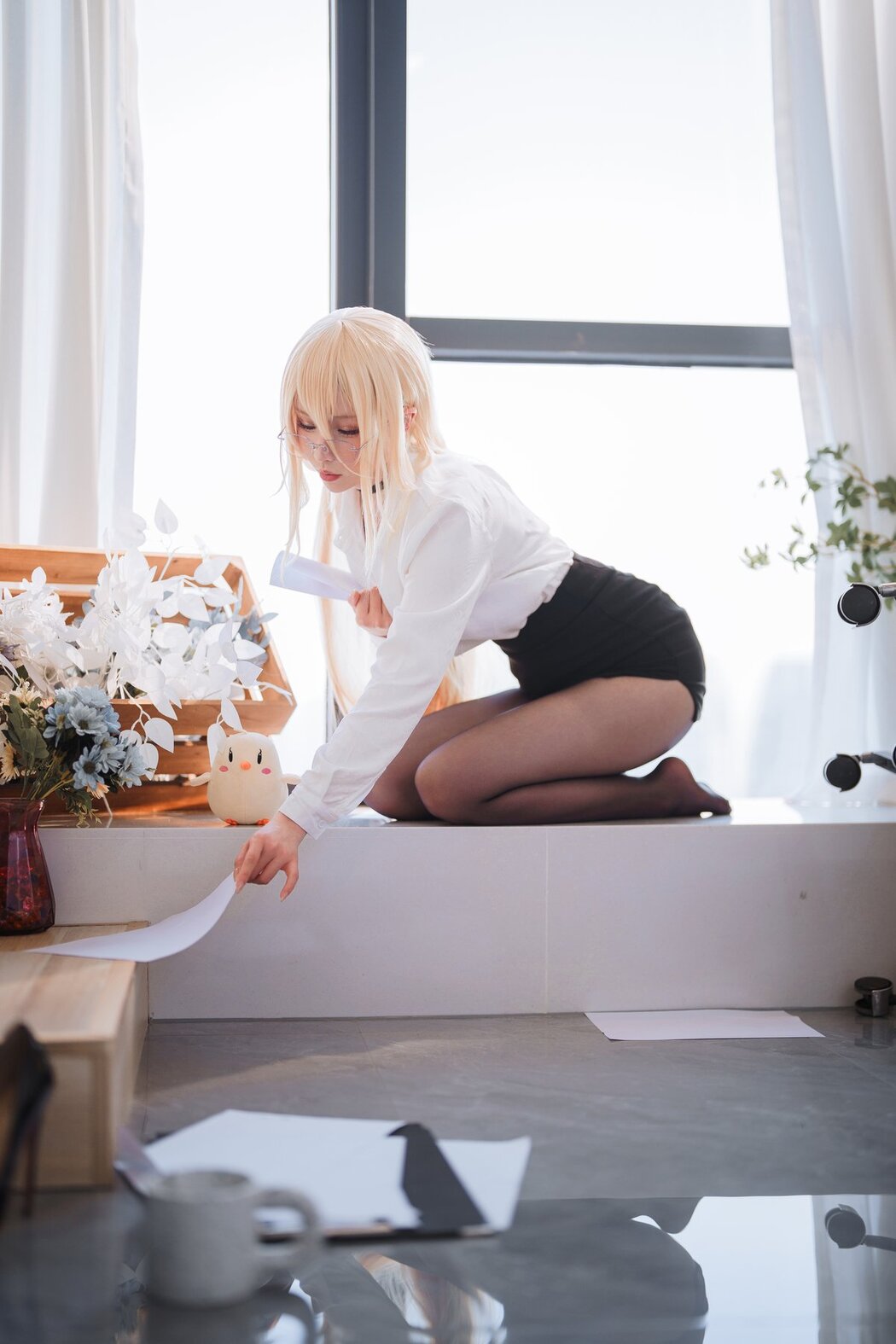 Coser@rioko凉凉子 Vol.113 碧蓝航线 冤仇 办公室的意外