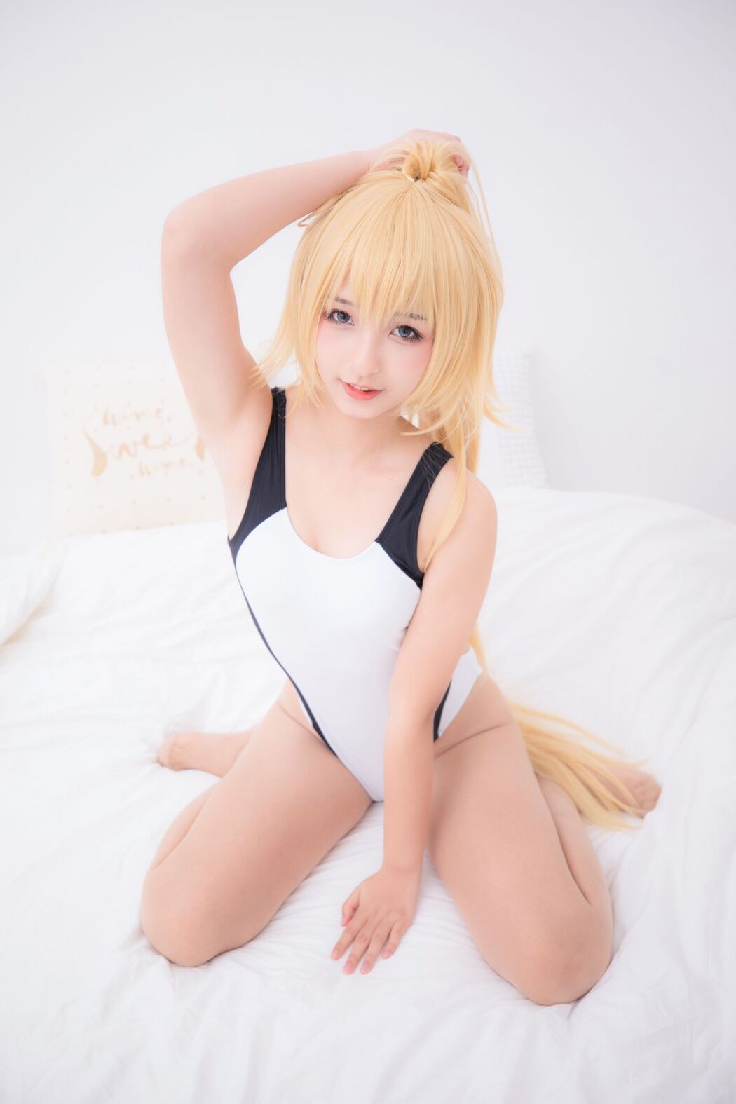 Coser@神楽坂真冬 Vol.036 电子相册-白贞德 Swimingthedrea A