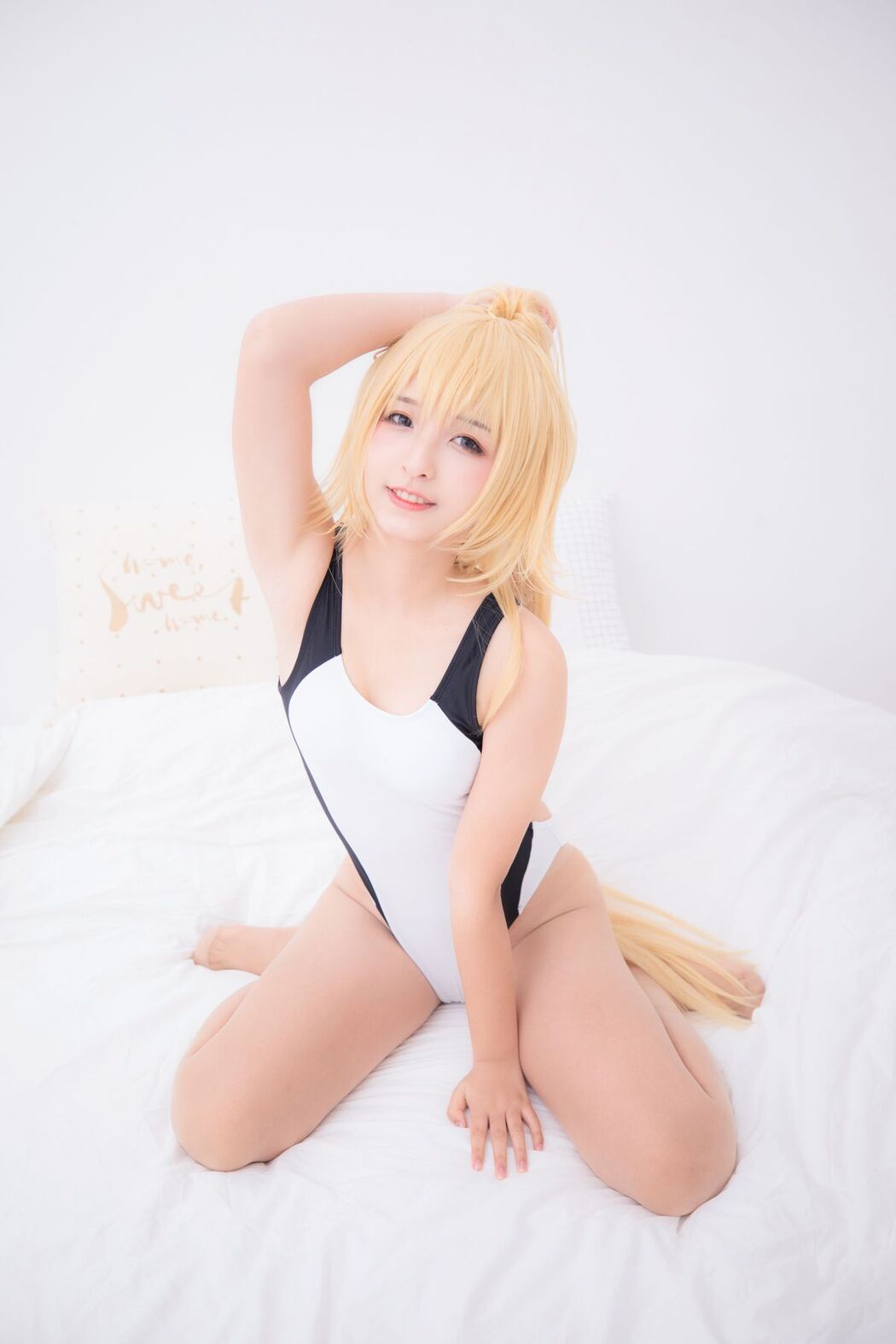 Coser@神楽坂真冬 Vol.036 电子相册-白贞德 Swimingthedrea A