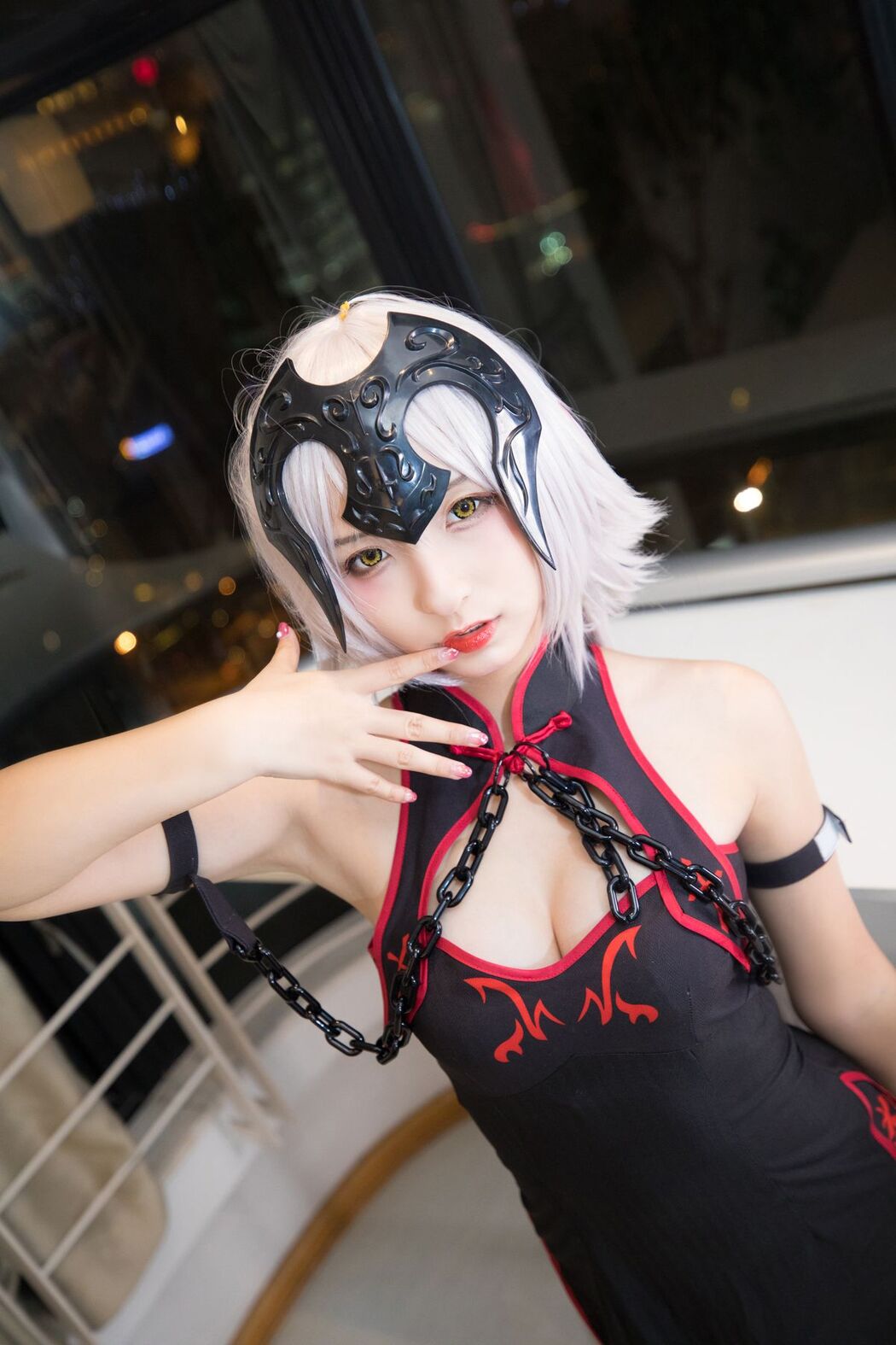 Coser@神楽坂真冬 Vol.037 电子相册-旗袍黑贞 B