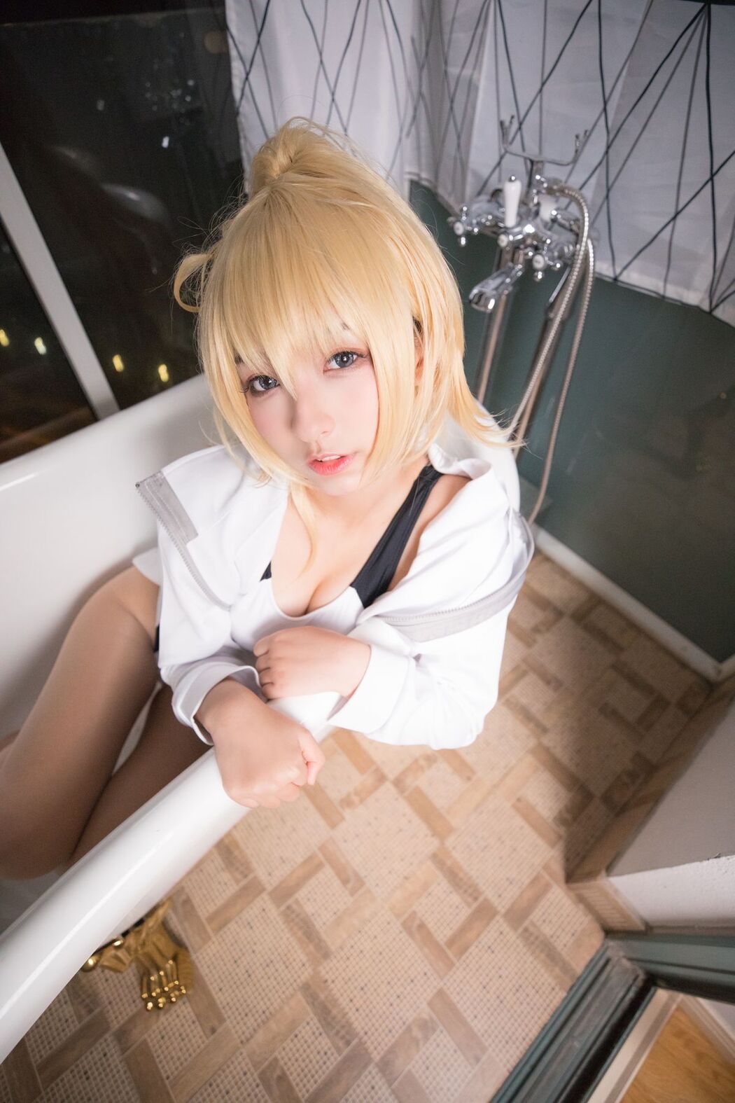 Coser@神楽坂真冬 Vol.036 电子相册-白贞德 Swimingthedrea B