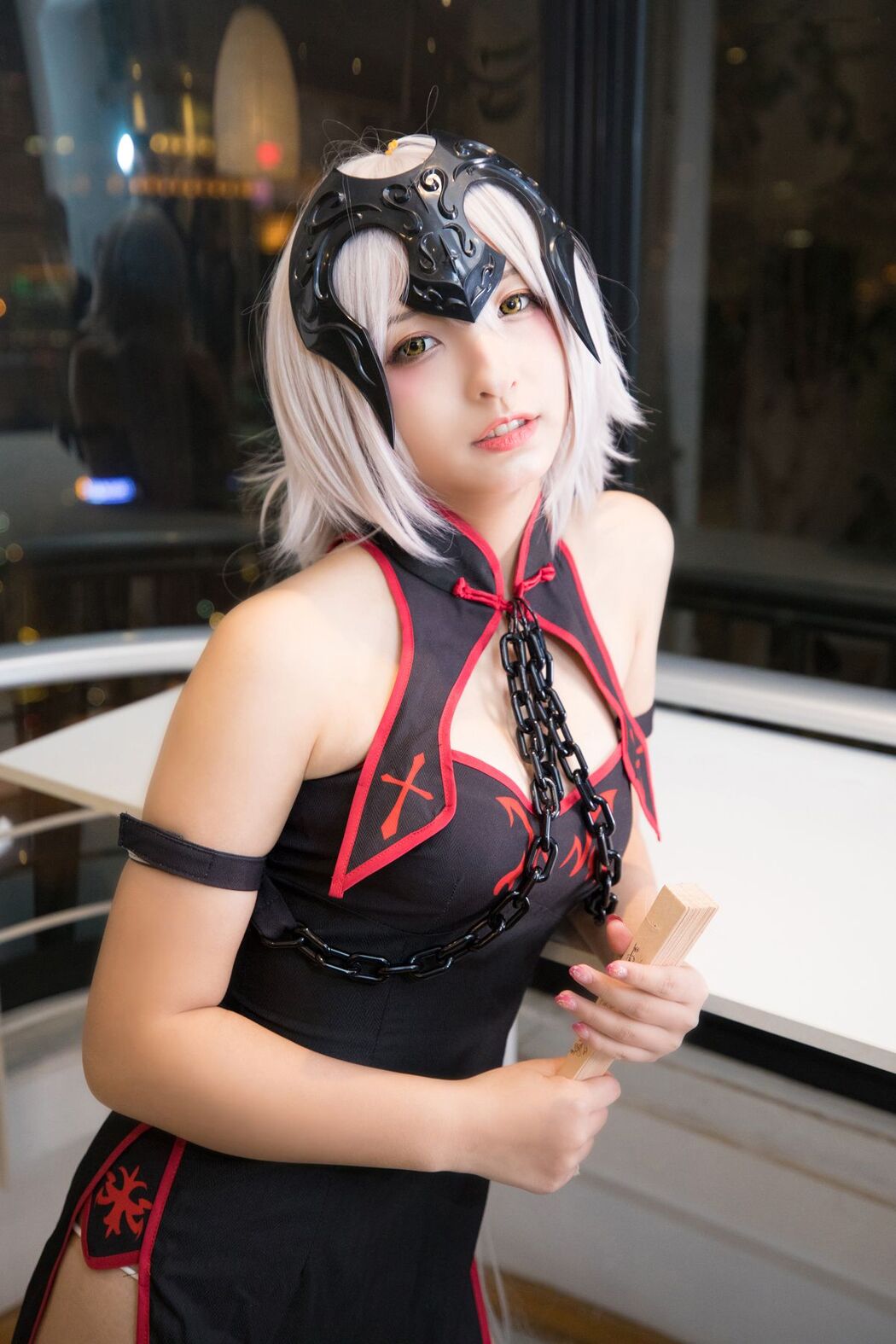 Coser@神楽坂真冬 Vol.037 电子相册-旗袍黑贞 B