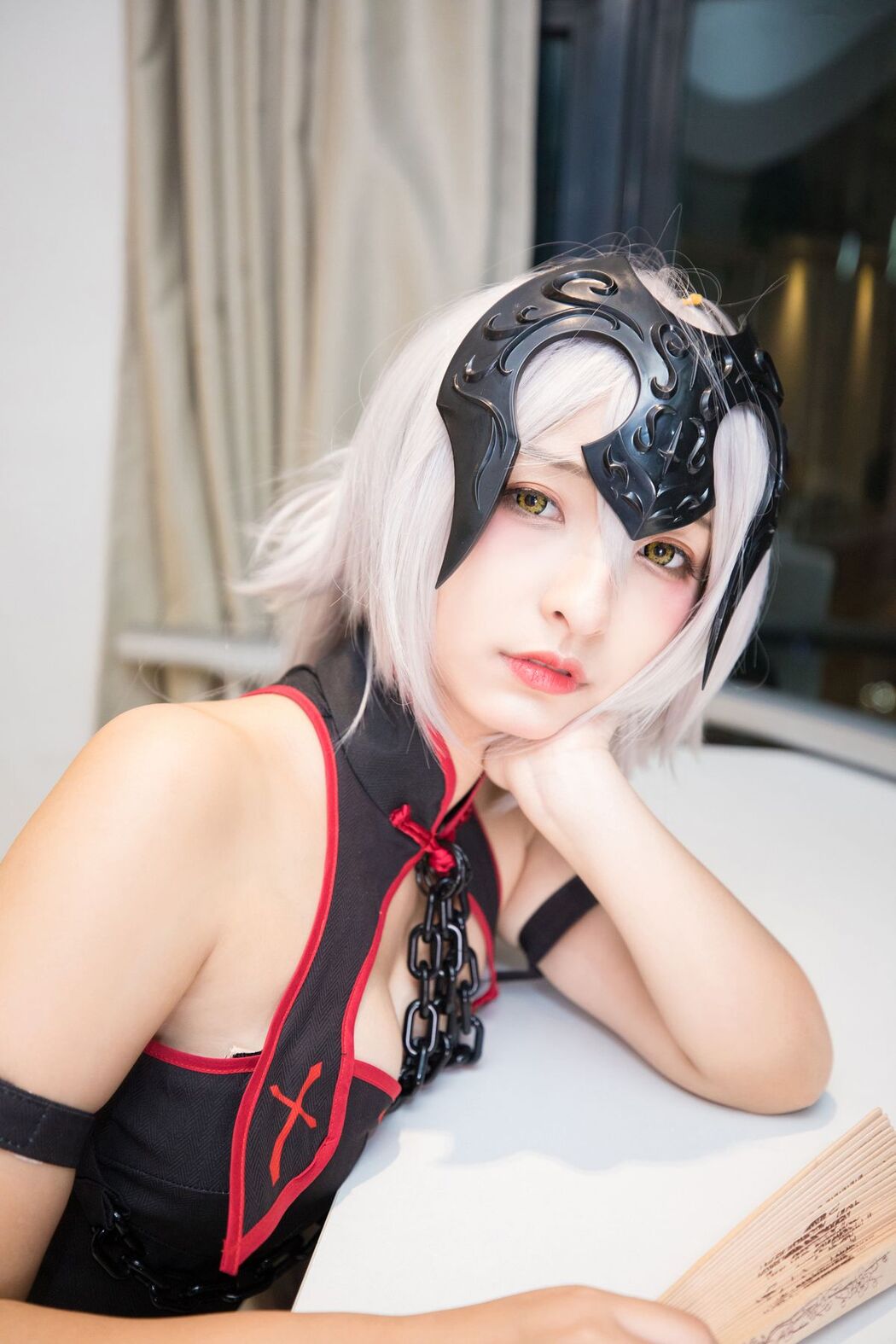 Coser@神楽坂真冬 Vol.037 电子相册-旗袍黑贞 A