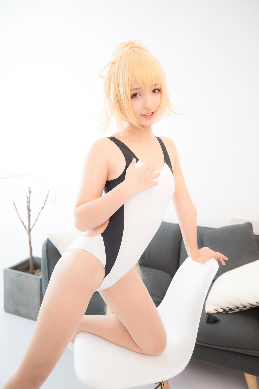 Coser@神楽坂真冬 Vol.036 电子相册-白贞德 Swimingthedrea A