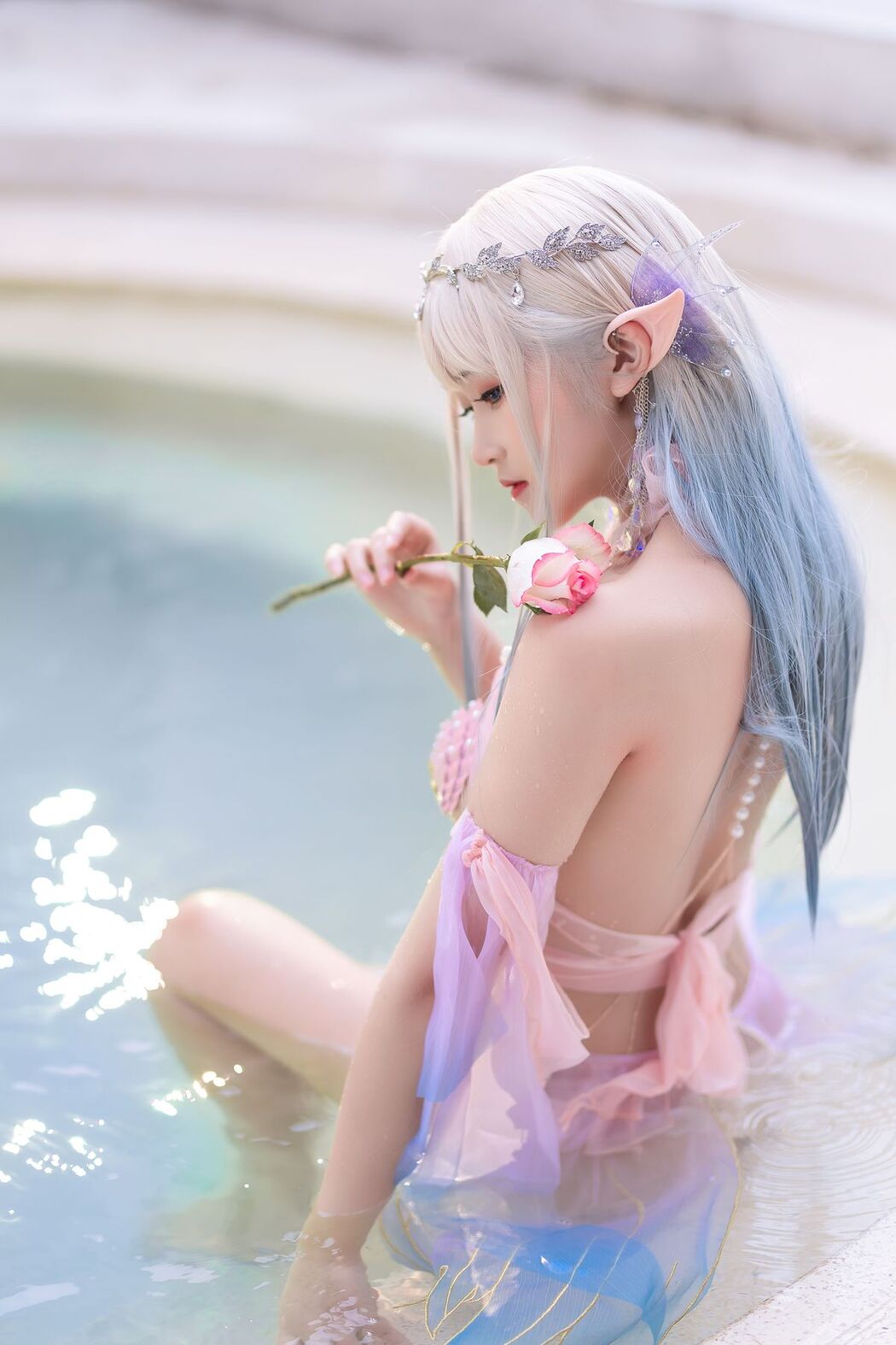 Coser@三度_69 Vol.080 温泉美人鱼X贝壳