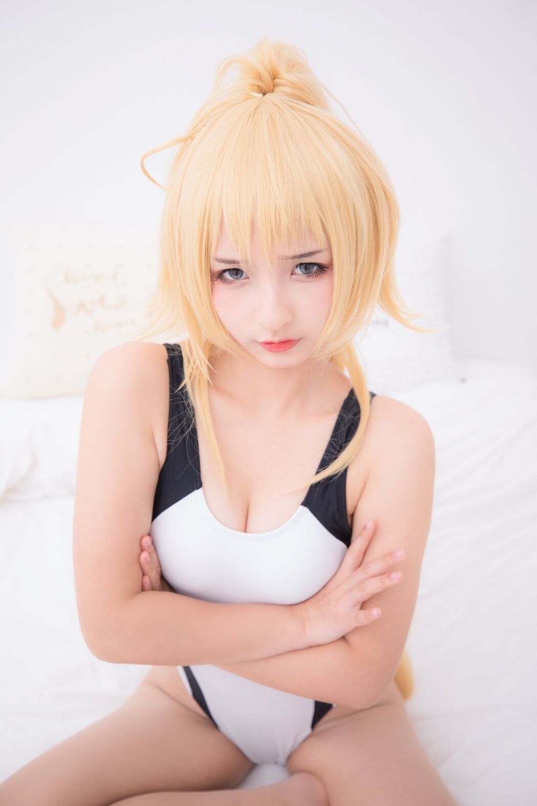 Coser@神楽坂真冬 Vol.036 电子相册-白贞德 Swimingthedrea B