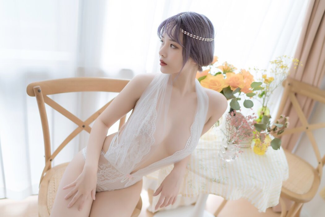 Coser@雯妹不讲道理 Vol.084 白色希腊