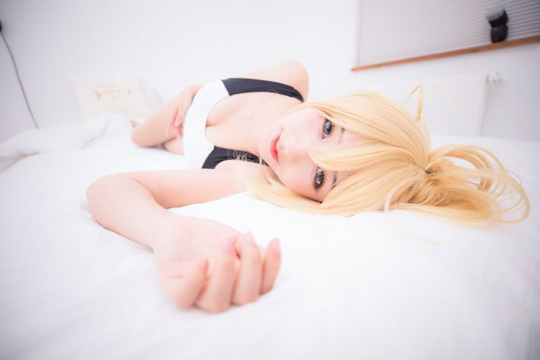 Coser@神楽坂真冬 Vol.036 电子相册-白贞德 Swimingthedrea B