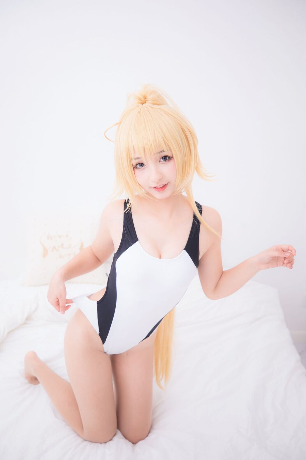 Coser@神楽坂真冬 Vol.036 电子相册-白贞德 Swimingthedrea A