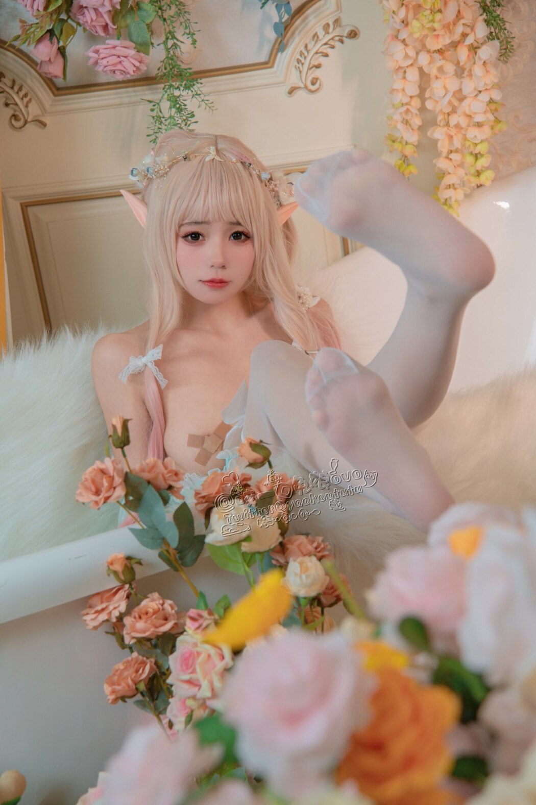 Coser@黏黏团子兔 豌豆公主的秘密花房