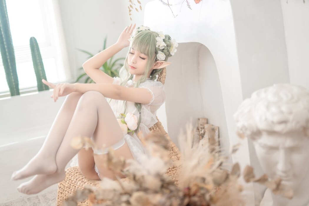 Coser@蠢沫沫 Vol.122 尖耳国度 绿精灵