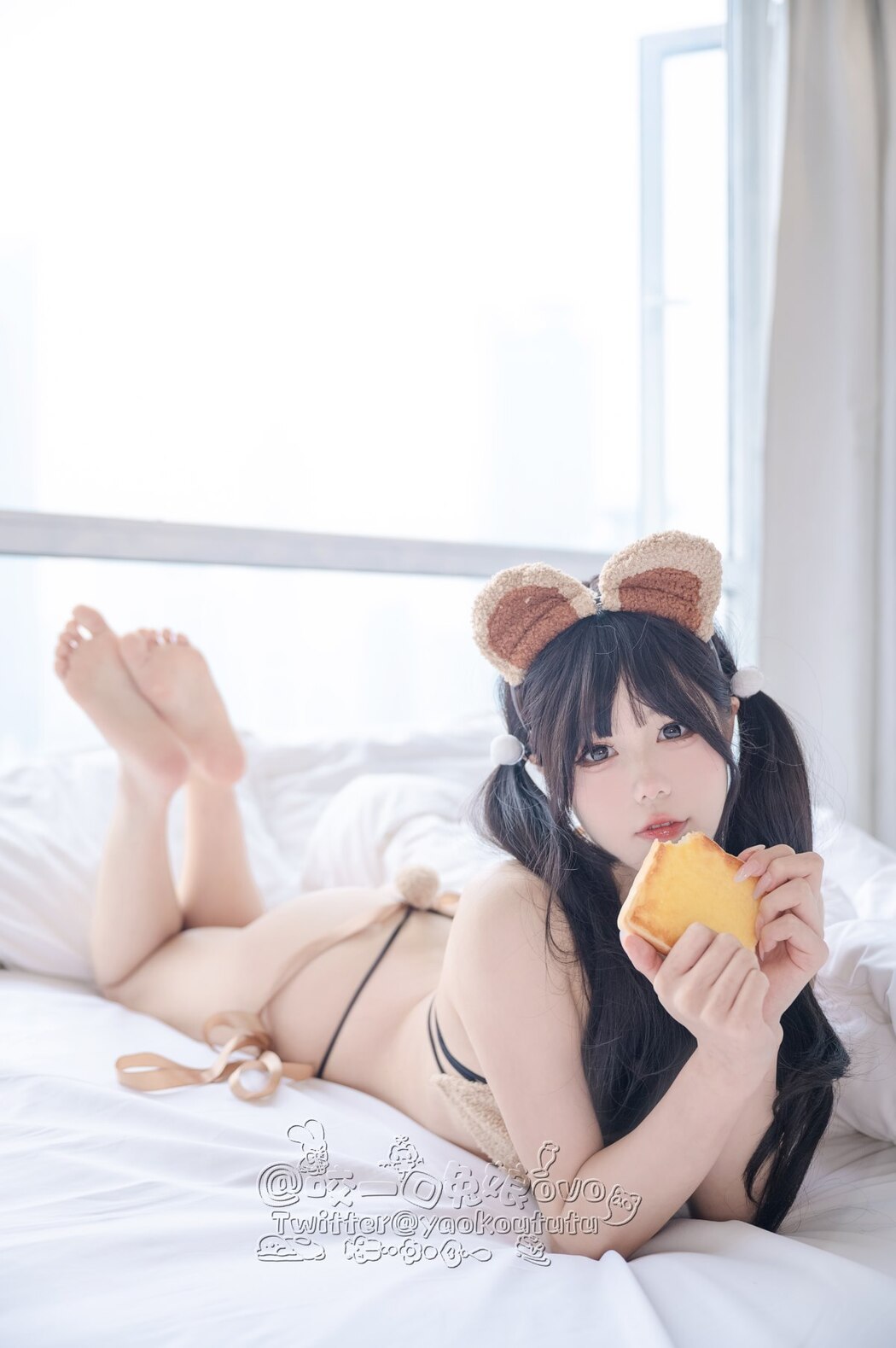 Coser@黏黏团子兔 小熊睡衣