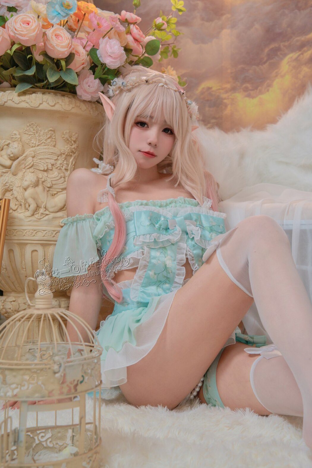 Coser@黏黏团子兔 豌豆公主的秘密花房