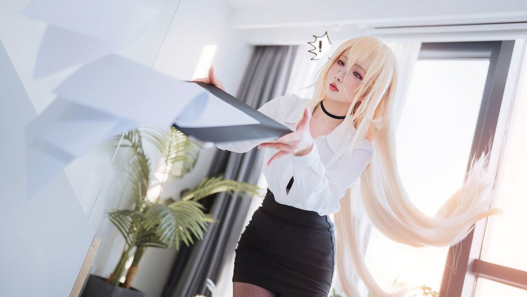 Coser@rioko凉凉子 Vol.113 碧蓝航线 冤仇 办公室的意外