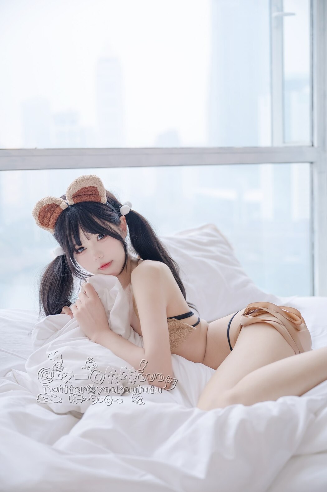 Coser@黏黏团子兔 小熊睡衣