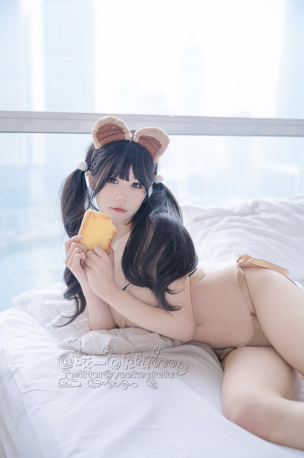 Coser@黏黏团子兔 小熊睡衣