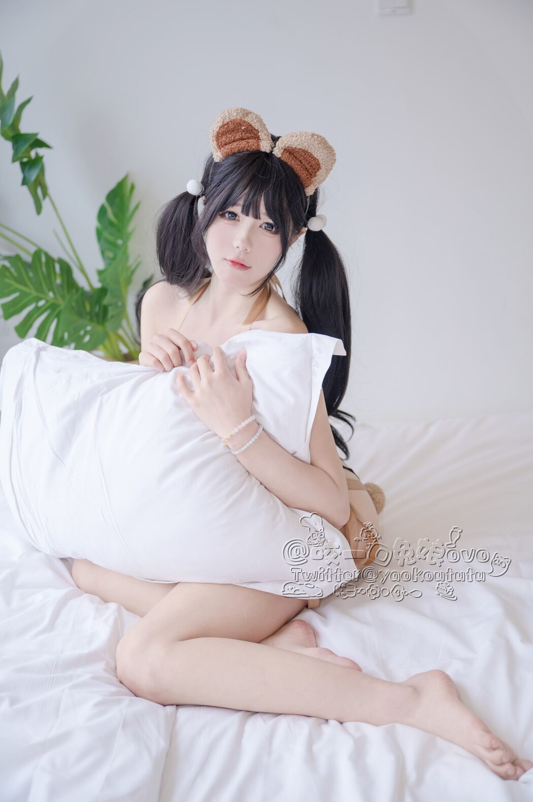 Coser@黏黏团子兔 小熊睡衣