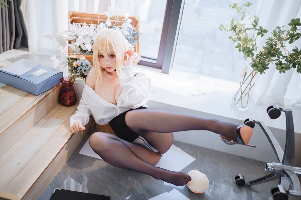 Coser@rioko凉凉子 Vol.113 碧蓝航线 冤仇 办公室的意外