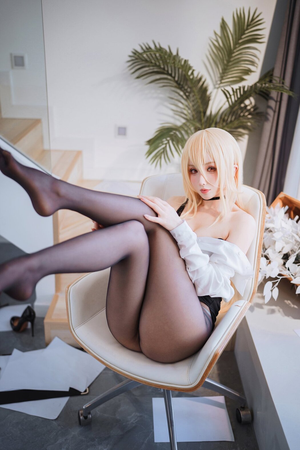 Coser@rioko凉凉子 Vol.113 碧蓝航线 冤仇 办公室的意外