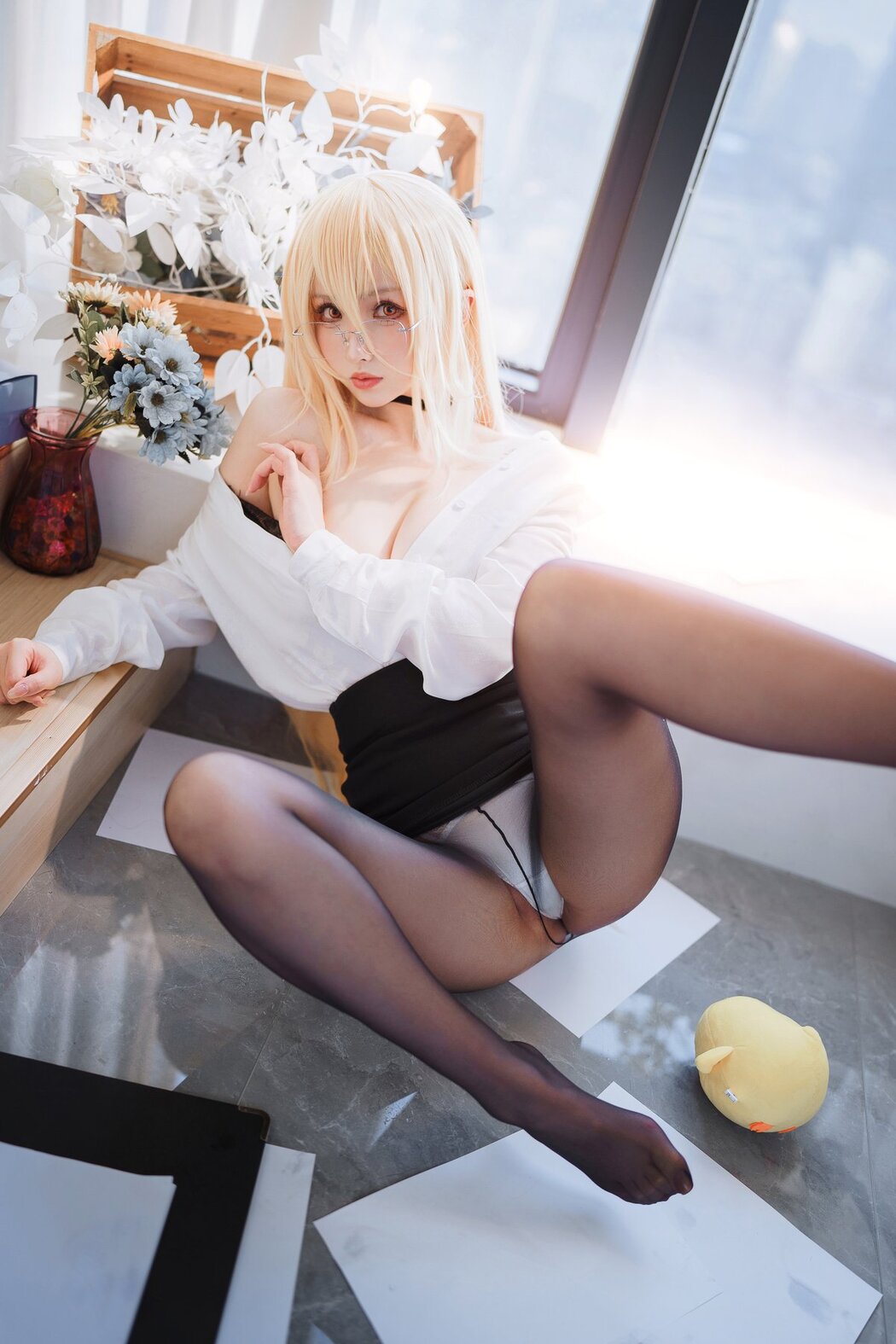 Coser@rioko凉凉子 Vol.113 碧蓝航线 冤仇 办公室的意外