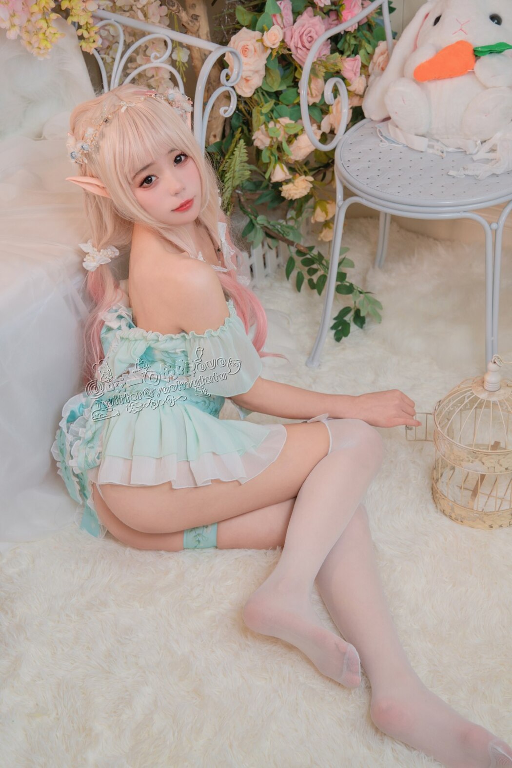 Coser@黏黏团子兔 豌豆公主的秘密花房