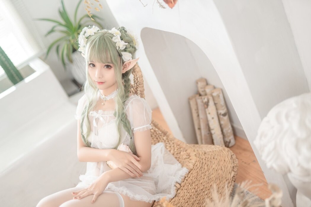 Coser@蠢沫沫 Vol.122 尖耳国度 绿精灵