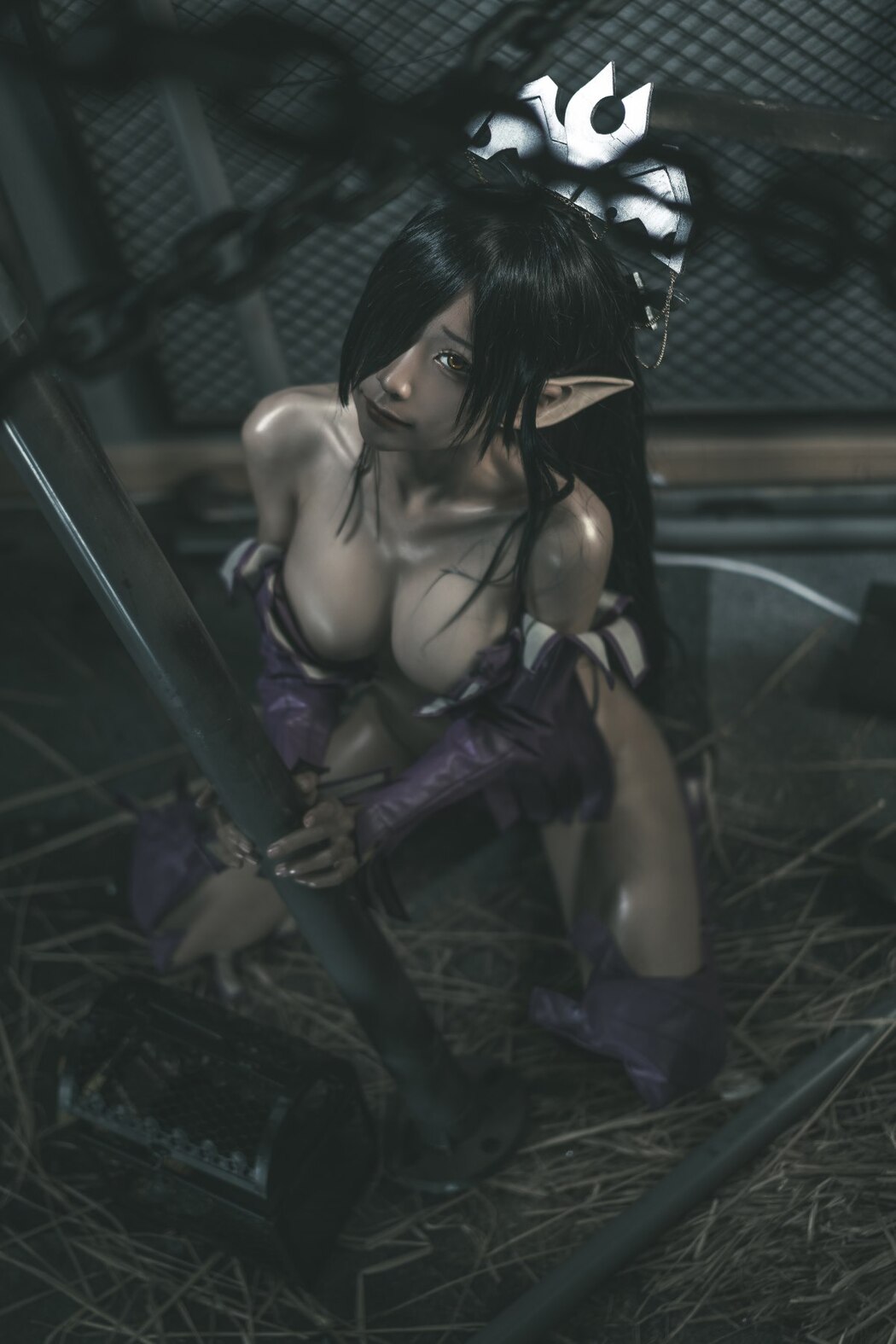 Coser@蠢沫沫 Vol.120 黑兽 女王3套 B