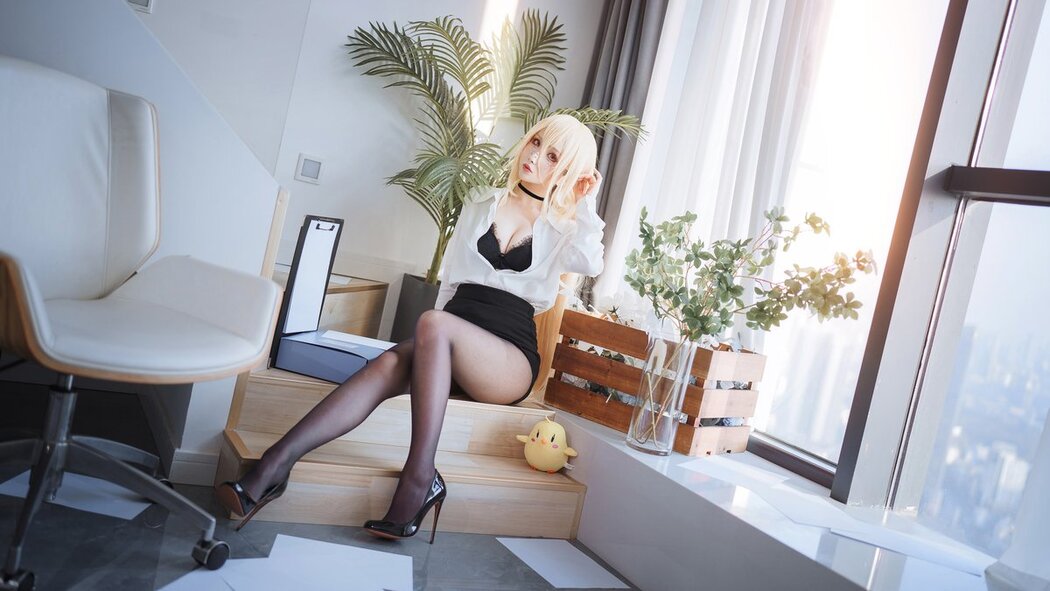 Coser@rioko凉凉子 Vol.113 碧蓝航线 冤仇 办公室的意外