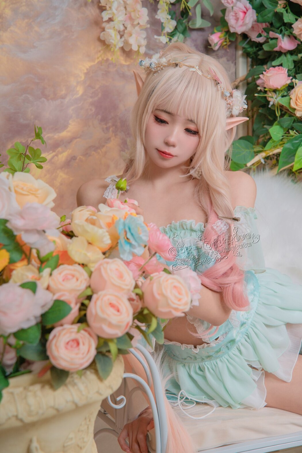 Coser@黏黏团子兔 豌豆公主的秘密花房